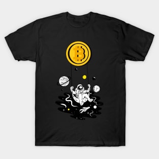 Bitcoin Crypto To The Moon T-Shirt